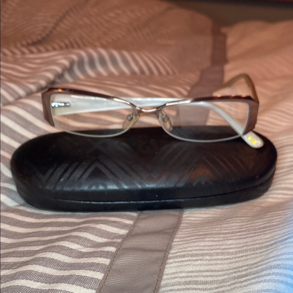 Furla Bronze Glasses with Escada Case